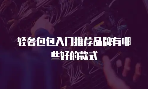 轻奢包包入门推荐品牌有哪些好的款式