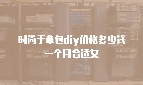 时尚手拿包diy价格多少钱一个月合适女