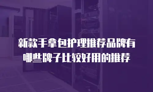 新款手拿包护理推荐品牌有哪些牌子比较好用的推荐