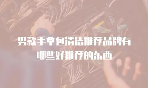 男款手拿包清洁推荐品牌有哪些好推荐的东西