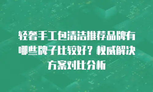 轻奢手工包清洁推荐品牌有哪些牌子比较好？权威解决方案对比分析
