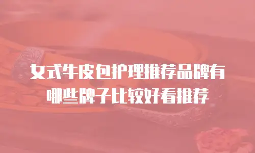 女式牛皮包护理推荐品牌有哪些牌子比较好看推荐