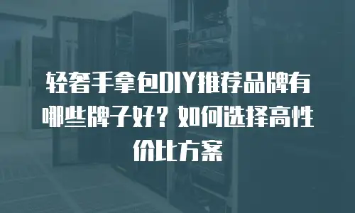 轻奢手拿包DIY推荐品牌有哪些牌子好？如何选择高性价比方案