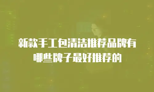 新款手工包清洁推荐品牌有哪些牌子最好推荐的