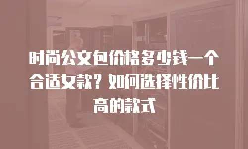 时尚公文包价格多少钱一个合适女款？如何选择性价比高的款式