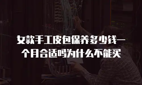 女款手工皮包保养多少钱一个月合适吗为什么不能买