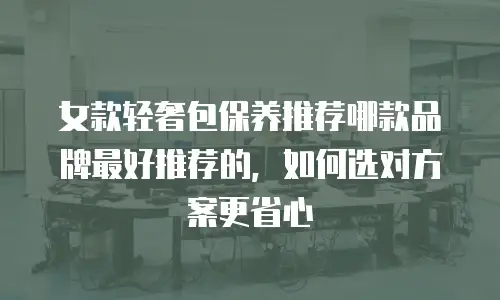 女款轻奢包保养推荐哪款品牌最好推荐的，如何选对方案更省心