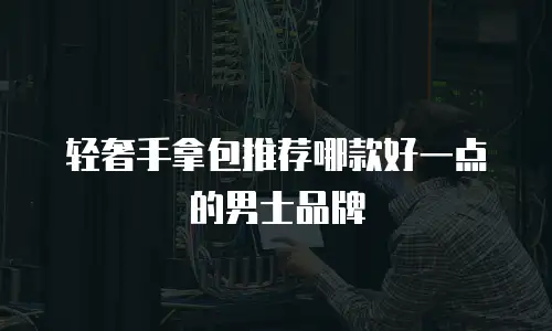 轻奢手拿包推荐哪款好一点的男士品牌