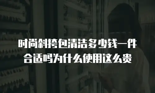 时尚斜挎包清洁多少钱一件合适吗为什么使用这么贵