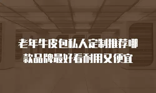 老年牛皮包私人定制推荐哪款品牌最好看耐用又便宜