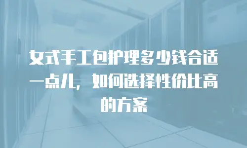 女式手工包护理多少钱合适一点儿，如何选择性价比高的方案