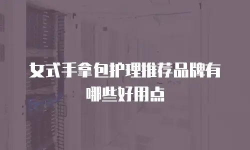 女式手拿包护理推荐品牌有哪些好用点
