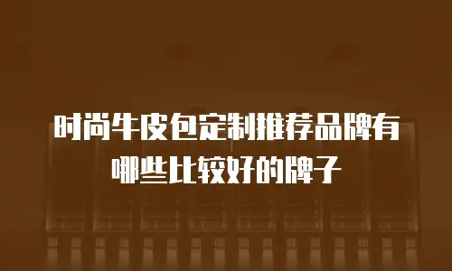时尚牛皮包定制推荐品牌有哪些比较好的牌子