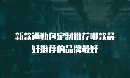 新款通勤包定制推荐哪款最好推荐的品牌最好