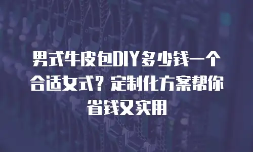 男式牛皮包DIY多少钱一个合适女式？定制化方案帮你省钱又实用
