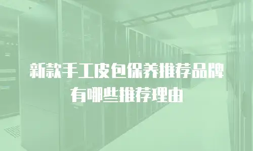 新款手工皮包保养推荐品牌有哪些推荐理由