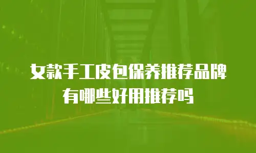 女款手工皮包保养推荐品牌有哪些好用推荐吗