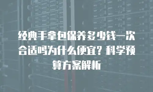 经典手拿包保养多少钱一次合适吗为什么便宜？科学预算方案解析