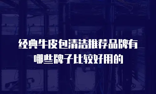 经典牛皮包清洁推荐品牌有哪些牌子比较好用的