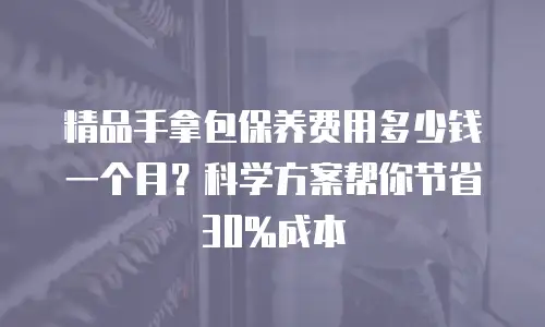 精品手拿包保养费用多少钱一个月？科学方案帮你节省30%成本