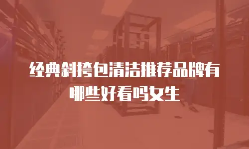 经典斜挎包清洁推荐品牌有哪些好看吗女生