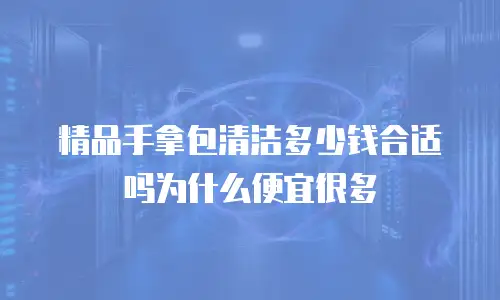 精品手拿包清洁多少钱合适吗为什么便宜很多