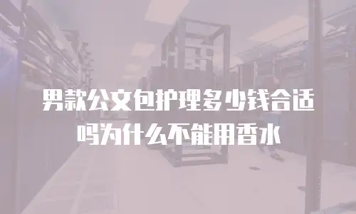 男款公文包护理多少钱合适吗为什么不能用香水