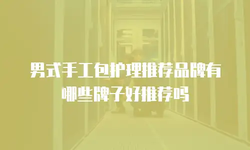 男式手工包护理推荐品牌有哪些牌子好推荐吗