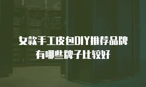 女款手工皮包DIY推荐品牌有哪些牌子比较好