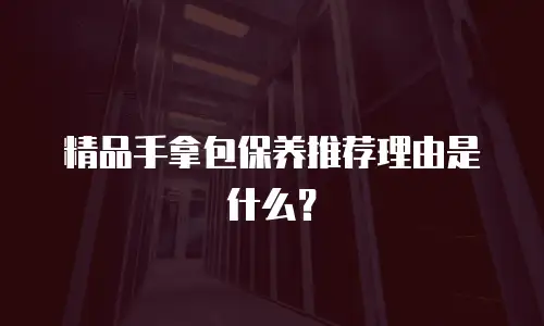 精品手拿包保养推荐理由是什么？