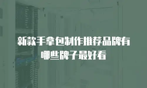 新款手拿包制作推荐品牌有哪些牌子最好看