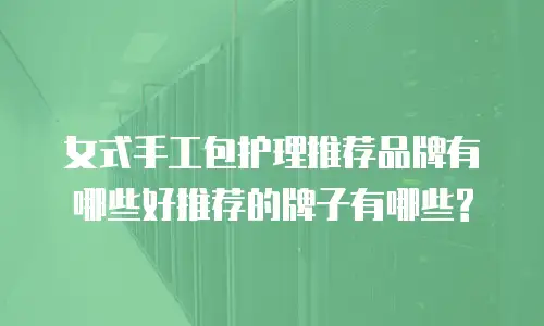 女式手工包护理推荐品牌有哪些好推荐的牌子有哪些?