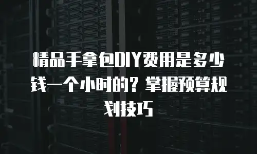 精品手拿包DIY费用是多少钱一个小时的？掌握预算规划技巧