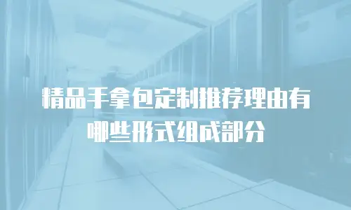精品手拿包定制推荐理由有哪些形式组成部分