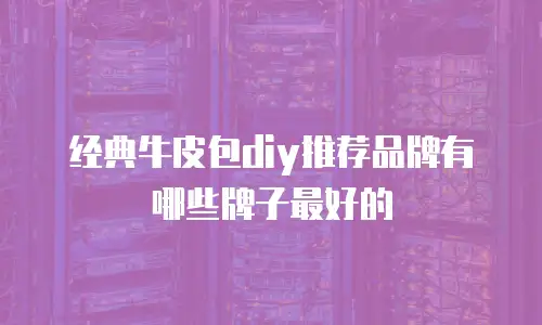 经典牛皮包diy推荐品牌有哪些牌子最好的