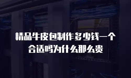 精品牛皮包制作多少钱一个合适吗为什么那么贵