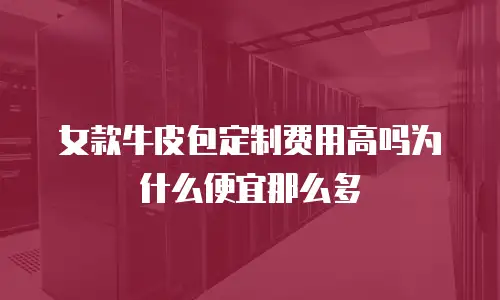 女款牛皮包定制费用高吗为什么便宜那么多