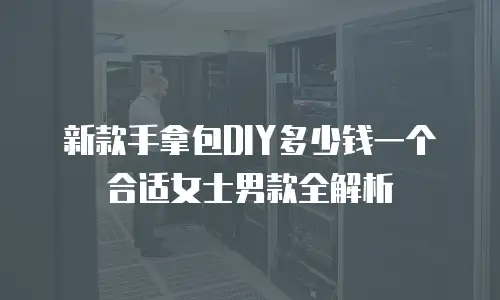 新款手拿包DIY多少钱一个合适女士男款全解析