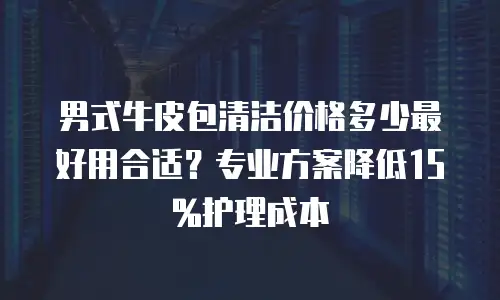 男式牛皮包清洁价格多少最好用合适？专业方案降低15%护理成本