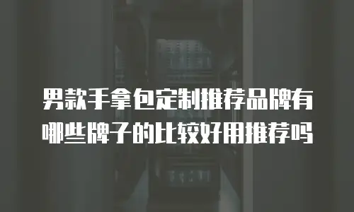 男款手拿包定制推荐品牌有哪些牌子的比较好用推荐吗
