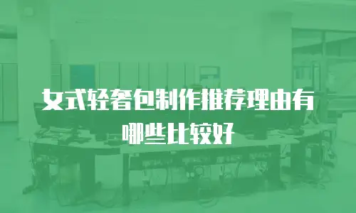 女式轻奢包制作推荐理由有哪些比较好