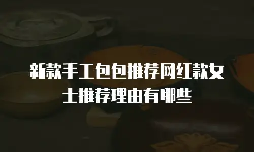 新款手工包包推荐网红款女士推荐理由有哪些