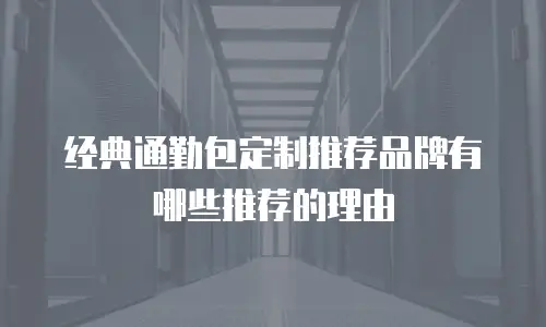 经典通勤包定制推荐品牌有哪些推荐的理由