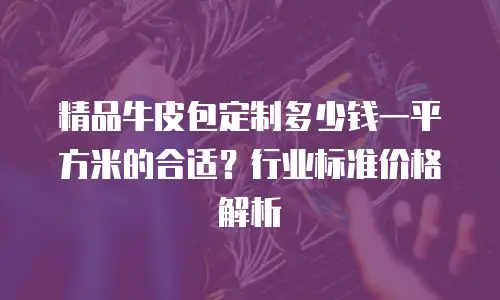 精品牛皮包定制多少钱一平方米的合适？行业标准价格解析