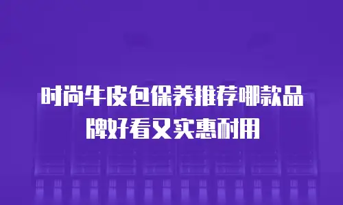 时尚牛皮包保养推荐哪款品牌好看又实惠耐用