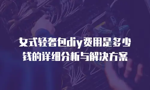 女式轻奢包diy费用是多少钱的详细分析与解决方案