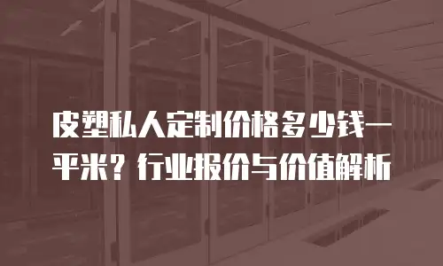 皮塑私人定制价格多少钱一平米？行业报价与价值解析