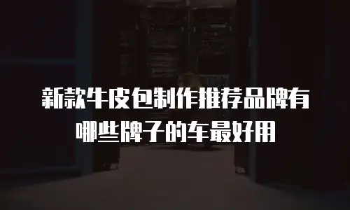 新款牛皮包制作推荐品牌有哪些牌子的车最好用