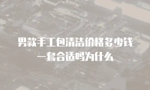 男款手工包清洁价格多少钱一套合适吗为什么