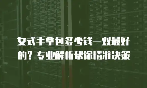 女式手拿包多少钱一双最好的？专业解析帮你精准决策